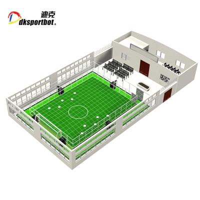 China High End DF40 Metal Football Training Machine In Cheap Price With Customized Size for sale