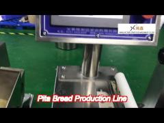 hongxin polished 304 turkey pita bread production line