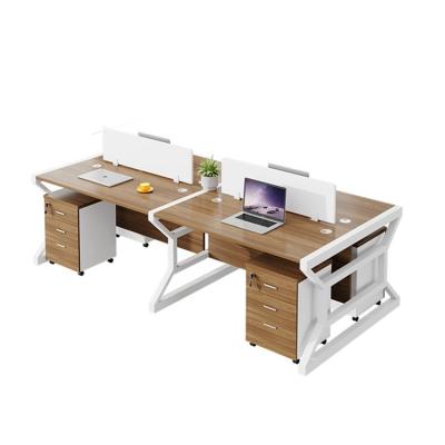 China (Others) adjustable manufacturers selling simple computer desk walnut office beauty salon consultation reception desk for sale