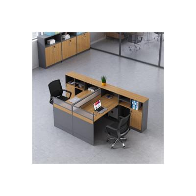 China New Product Adjustable Creative Reception Desk Separation (The Other) Partition Consultation Office Work F-Shaped Desk for sale