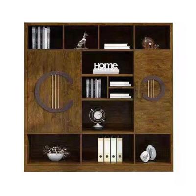 China (Other) European and American adjustable wardrobe bedroom hot-selling expandable wooden modern minimalist bookcase for sale