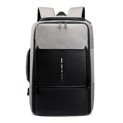 China wholesalebusiness waterproof laptop backpack large capacity mens school USB laptop backpack for sale