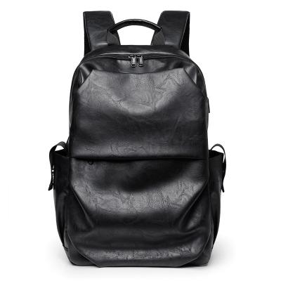 China Fashion men backpack school bags for boys and men travel backpack PU waterproof laptop backpacks for sale