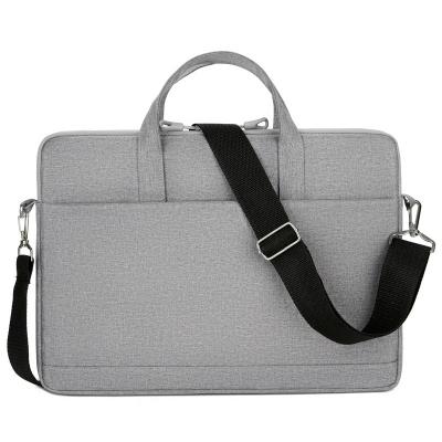 China hot sale one-shoulder laptop bag unisex waterproof notebook bag briefcase for sale