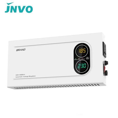 China Home Electric Power AC SVC 5kva 10kva Wall Mount Voltage Regulator Single Phase 110v 60hz 220v 50hz Automatic Stabilizer for sale