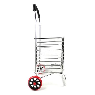 China Super Duty 2 Wheels Folding Super Capacity 2 Wheels Shopping Cart In 1 Shopping Cart for sale