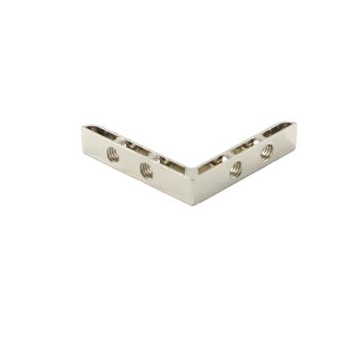 China Inside Bracket 90 Degrees Inside Angle Connector Plating for Precision Hardware Products for sale