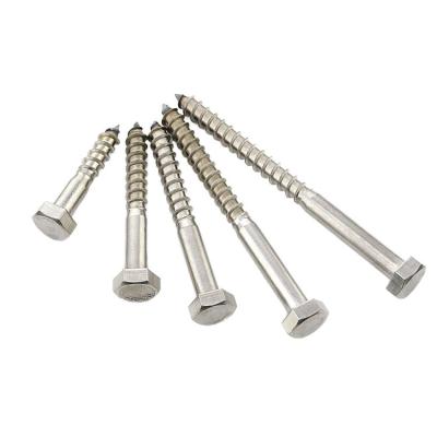 China XS-213-005  Inch Measurement System Hexagon Head Self-Tapping Wood Screw for sale