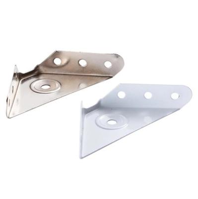 China Stamping Process Stainless Steel Corner Braces Bracket for OEM CNC Hardware Components for sale