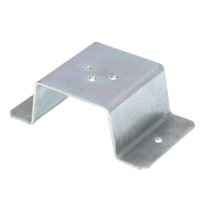 China Stainless Steel OEM CNC Hardware Components Galvanized Timber Connector Angle L Bracket Beam Support Builders for sale