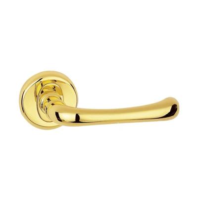 China Stamping Process Door Lock Hardware in Zinc Alloy Aluminum Alloy and Polished Brass for sale