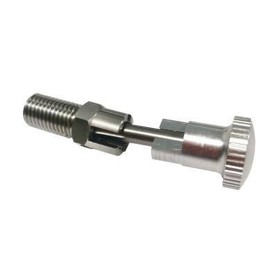 China Stainless Steel CNC Auto Parts Mechanical Hardware Turning Bolt Bushing for Machinery for sale