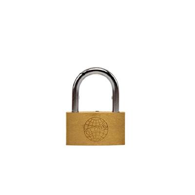 China High Security 25mm High Security Cheap Price Portable GLOBE Brass Padlock With Keys for sale