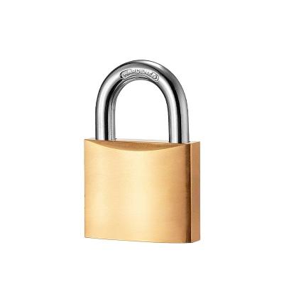 China Warehouse Copper Padlocks Super Cheap High Quality High Security Waterproof Brass Padlock for sale