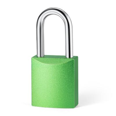 China Chrome Plated Lightweight Waterproof Custom Lock Logo Color Aluminum Core Security Padlock for sale