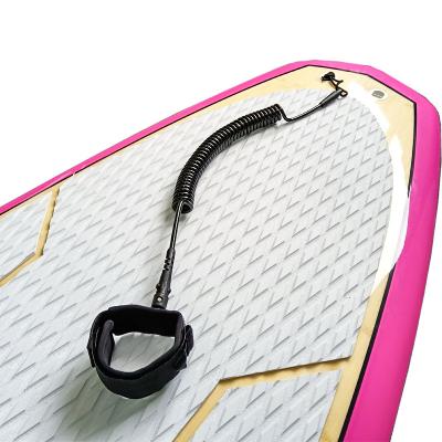 China coiled & Best Selling Stretchable Suppliers Products Ocean Water Surfing Longboard Longboard Leash for sale