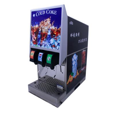 China Post Mix CO2 Coca-cola Drinks Soda Fountains Dispenser Machine 400*710*875mm for sale