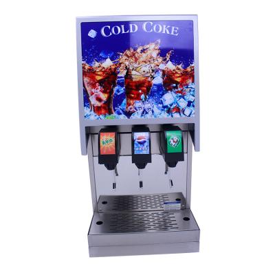 China Electric Pepsi Coca-Cola Soda Fountain Beverage Dispenser Machine 400*710*875mm for sale