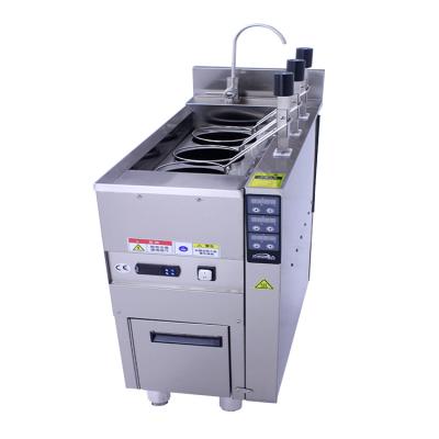 China Automatic gas professional electric noodle pasta cooker boiler machine with wok 550*750*1120mm for sale