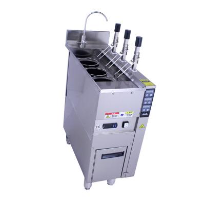 China 3 Heads Pasta Noodle Cooker Boiler Machine Cooking Machine Noodle Boiler 550*750*1120mm for sale