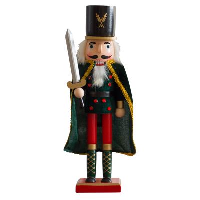 China Popular Europe A 38cm Nutcracker For Home Decor As Christmas Gift for sale