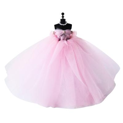 China Wedding decoration & Wholesale Cheap Gift 2020 New Mini Wedding Dress Model Ornaments for Newlywed Friends Wedding Gifts for sale