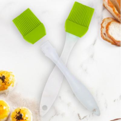 China Viable Natural Silicone Kitchen Food Grade Oil Brush BPA Free Oil Dispenser Silicone Cooking Brush for Grilling and Baking for sale