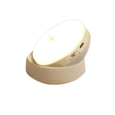 China Concise Warm Light LED Induction Night Light With Motion Sensor Night Lights for sale