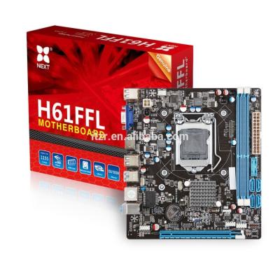 China Desktop Factory Directly Sell Precise Mini Computer Motherboard H61 Motherboard for sale