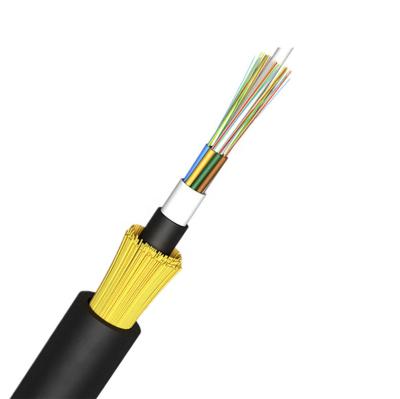 China Data Center Factory Direct Sale Odn All Cable Double Sheath Dielectric Self-supporting Adss Fiber Optic Cable for sale