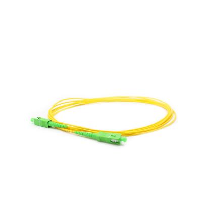 China FTTH Network Omc Height Quality SM G652D 1m 2m 3m SC APC To SC APC SX 2.0 Fiber Optic Patch Cord for sale