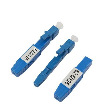 China Hot Sale FTTH Logo Ceramic Lc Om Custom Wholesale 3 For 0.9Mm Cable 50Mm LC Fast Connector for sale