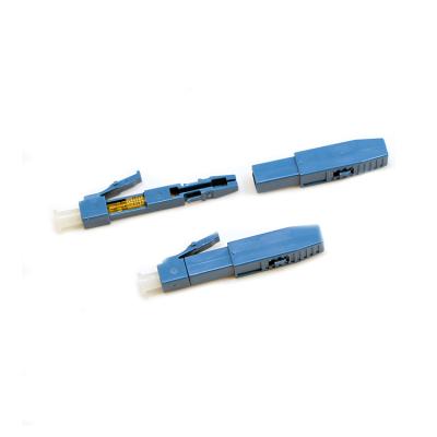 China Good Price FTTH China Ceramic LC UPC Custom For 0.9Mm Quick Cable 50Mm LC Connector for sale