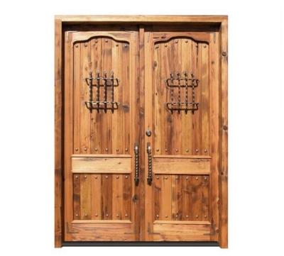 China Rustic Rustic Solid Wood Door for sale