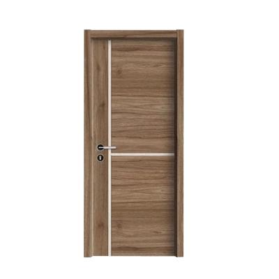 China Modern Design Scratch Resistant Melamine Modern Interior Door Wooden Door for sale