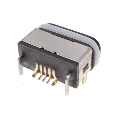 China Good Quality SMD Waterproof 5 Pin Right Angle SMT Receptacle Micro USB Connector for sale