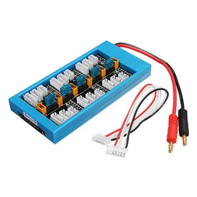 China ParaBoard Mode V3 Headless Parallel Charging Board with Banana Plug Input for XT30 Plug Lipo Battery RC Model Multicopter for sale