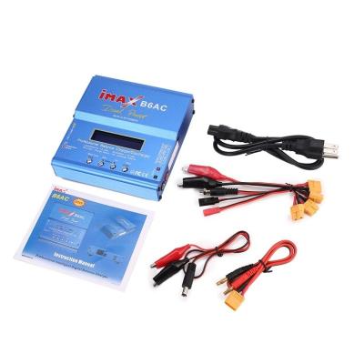 China iMAX B6AC 80W 6A Lipo NiMh Li-ion Ni-Cd AC/DC RC Balance Charger 10W Plastic Discharger For RC Car Helicopter Drone Airplane Battery for sale