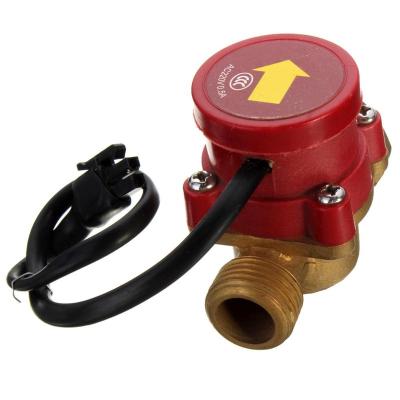 China Safe Stable Water Flow Sensor 67x50x35mm High Temperature Female 120W At Circulation Male Switch Water Flow Pump Wholesale Price for sale