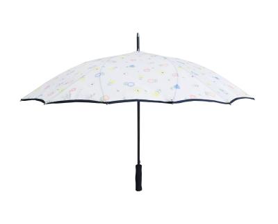 China China Custom Digital Printed Walking Umbrella Low MOQ White One Piece Cover One Piece Cover for sale