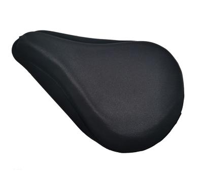 China Comfortable Soft Gel Bike Seat Cover Smooth Outdoor Bicycle Cushion for sale