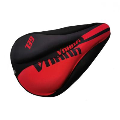 China Comfortable Soft Custom Soft Gel Non-Slip Bicycle Seat Saddle Cover For Cycling for sale