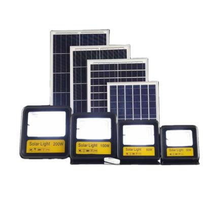 China Waterproof IP66 LANDSCAPE 25W 60W 100W 150W 200W 300W Aluminum Led Solar Flood Light for sale