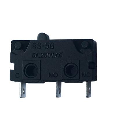 China Instant Service Electric Micro Key Switch Base Microcontact RS-5GA for sale