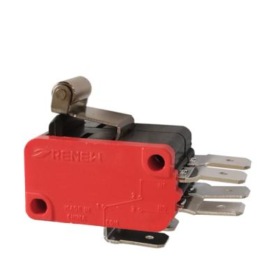 China 16A Roller Lever Micro Switches Dual Micro Switches RV-165S-1C5/2 for sale