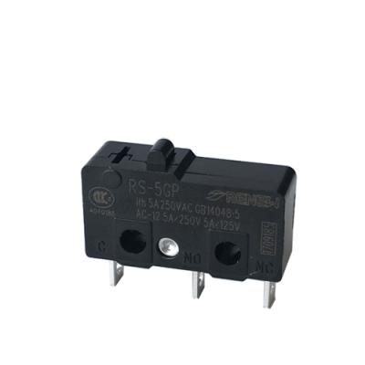 China Replace Pin Plunger 5A Miniature Micro Switch RS-5GP for sale