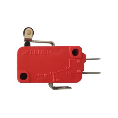 China Micro switch RV-165-1C25 16a limit switch stainless steel micro switch short lever micro energetic creative modern micro roller lever type for sale