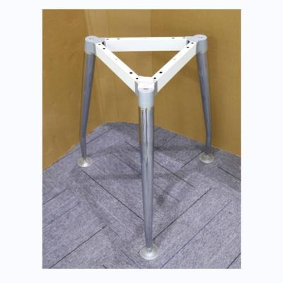 China Modern Chrome Finish Office Table Leg Meeting Table Frame For Negotiation Table for sale