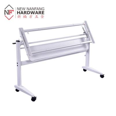 China Modern Training Class Wheels For School Student Education Furniture Office Furniture Folding Conference Folding Meeting Table for sale