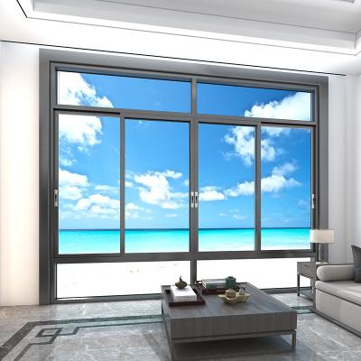 China Sliding Bedroom China-made Aluminum Sliding Windows Acoustic Insulation Sliding Windows for sale